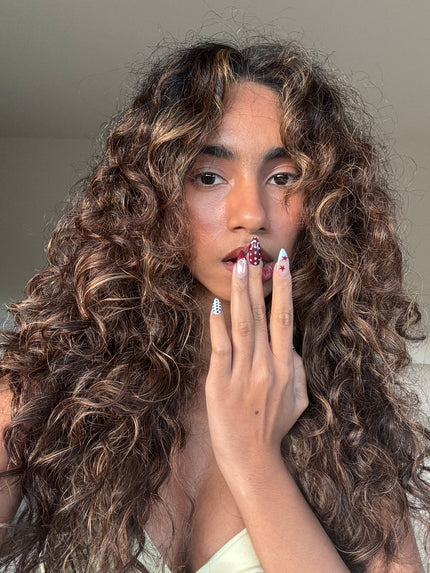 Curly haircut and colour by Melbourne curl specialists at Vision Hair Studio in South Melbourne.